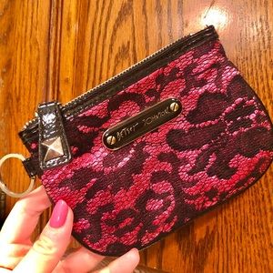 Betsey Johnson clutch wallet